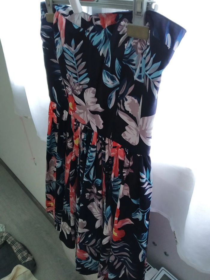 Robe bustier fluide
