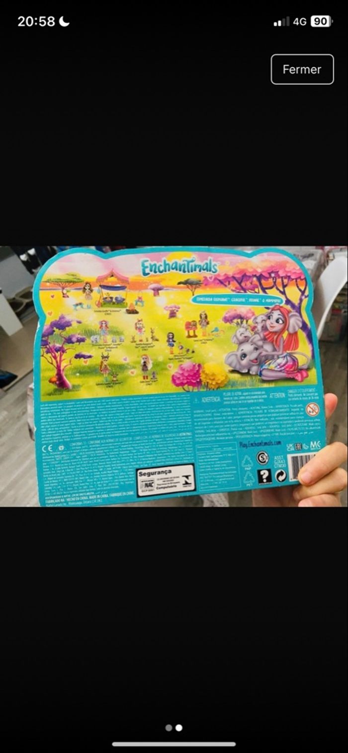 Poupée Barbie enchantimals - photo numéro 2