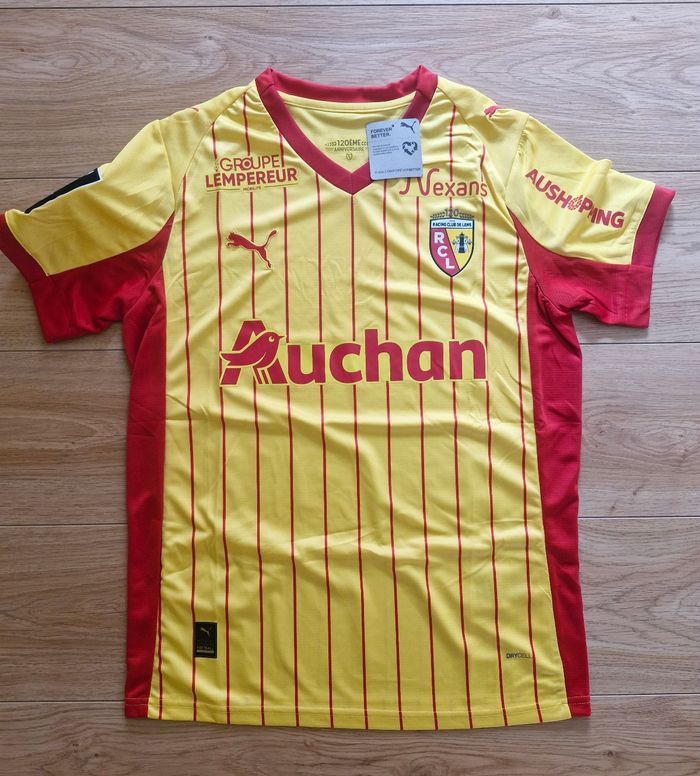 Maillot rc lens - photo numéro 2