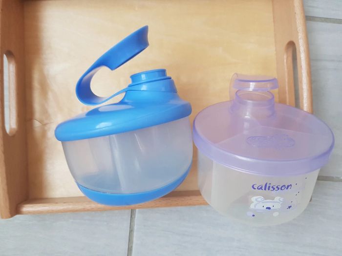 Lot de 2 doseurs lait biberon bebe confort - photo numéro 1