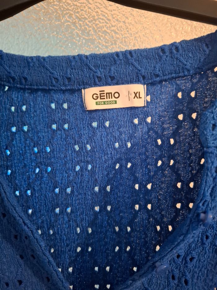 Blouse bleu - photo numéro 2