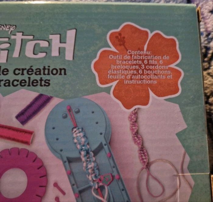 Set de création de bracelets Stitch - photo numéro 3