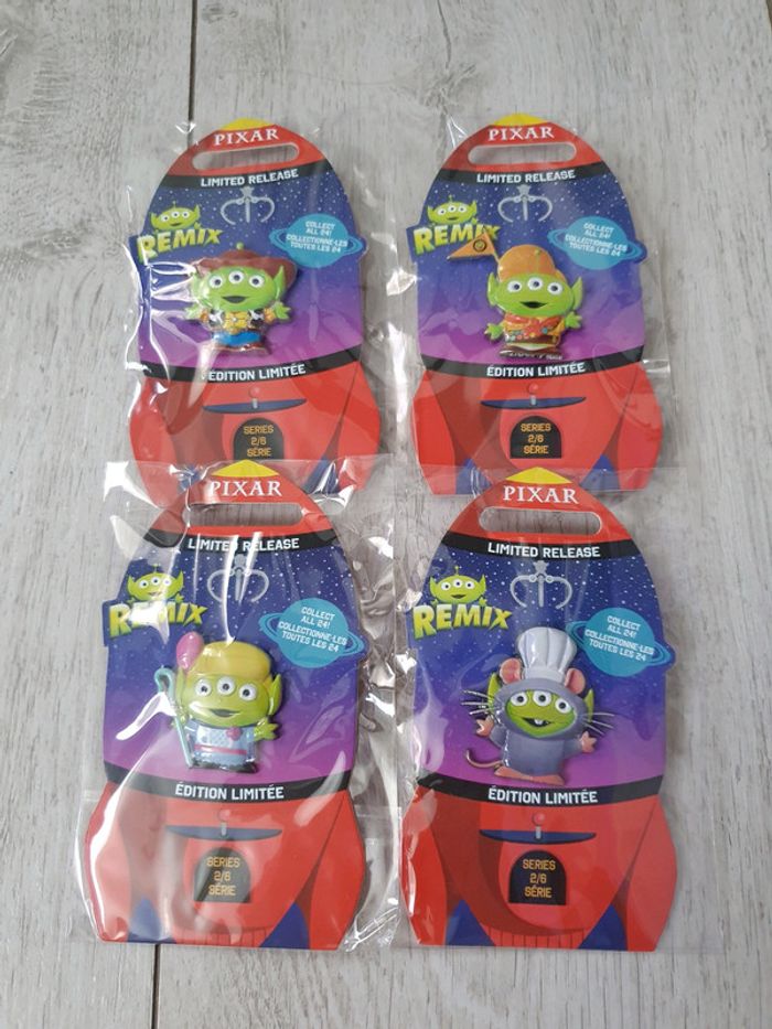 Alien Remix - Pin's + Présentoir - Disney NEUFS - photo numéro 4
