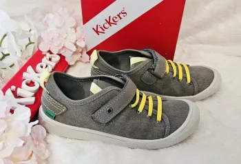 Baskets Sneakers Tennis Scratch Élastique Kickers T34
