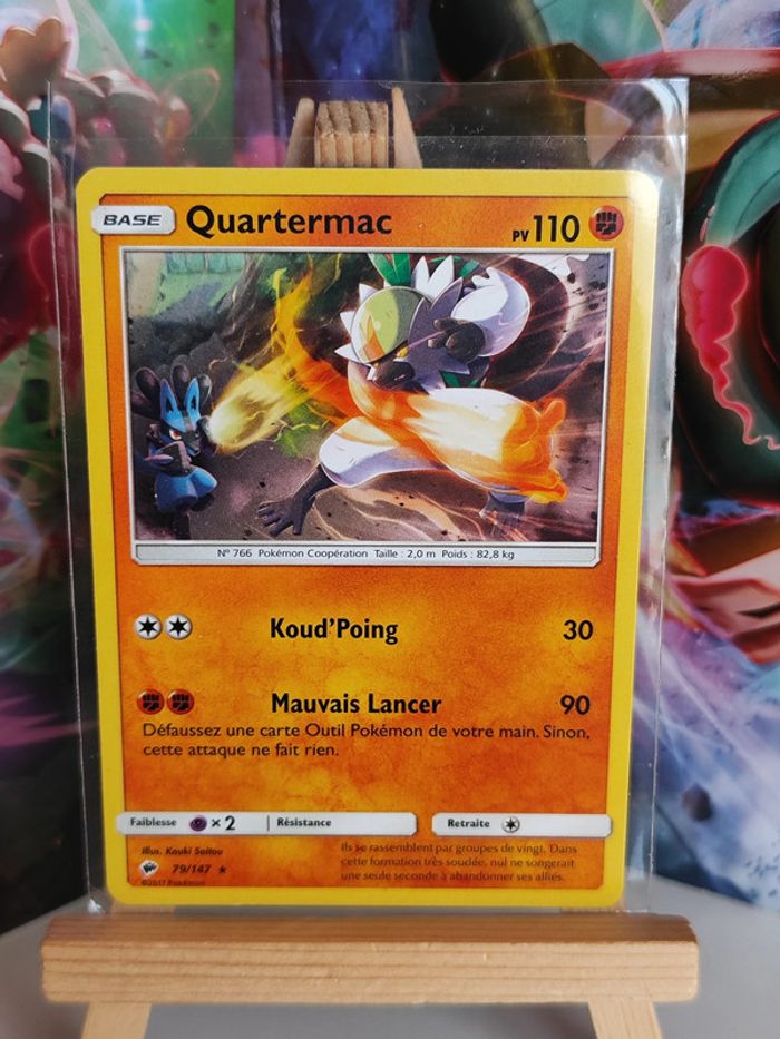 Quartermac rare 79/147 ombres ardentes