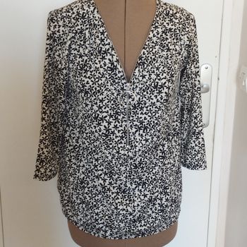 Haut manches 3/4 femme 36 