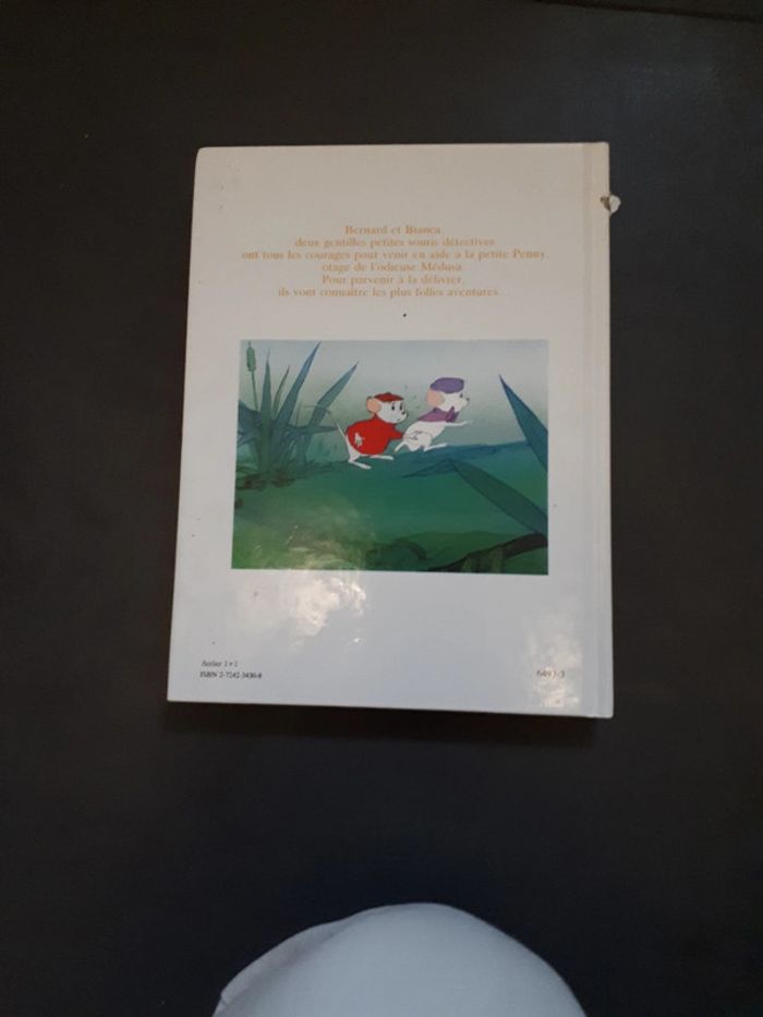 Livre Walt Disney ancienne édition Bernard et Bianca - photo numéro 5