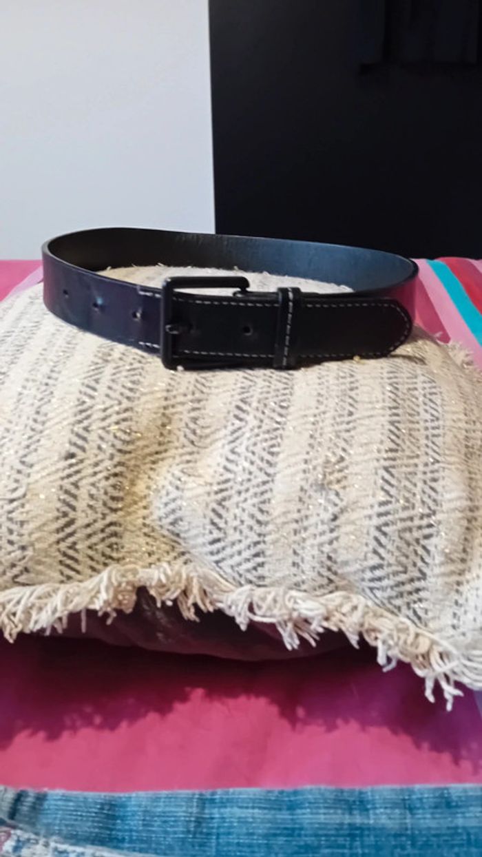 Ceinture  Cuir Synthétique 75 cm de tour de taille - photo numéro 2