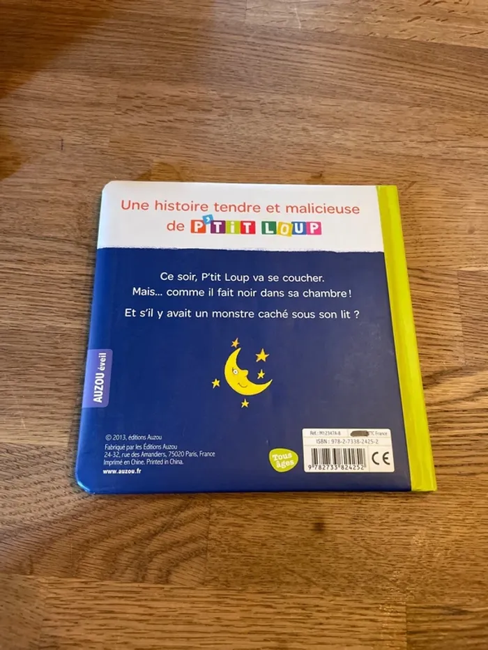 Livre P’tit Loup a peur du noir - photo numéro 3