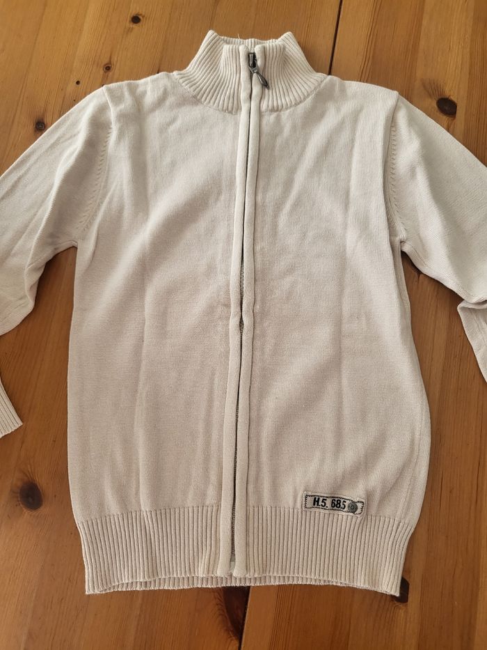 Gilet zippé 6 ans