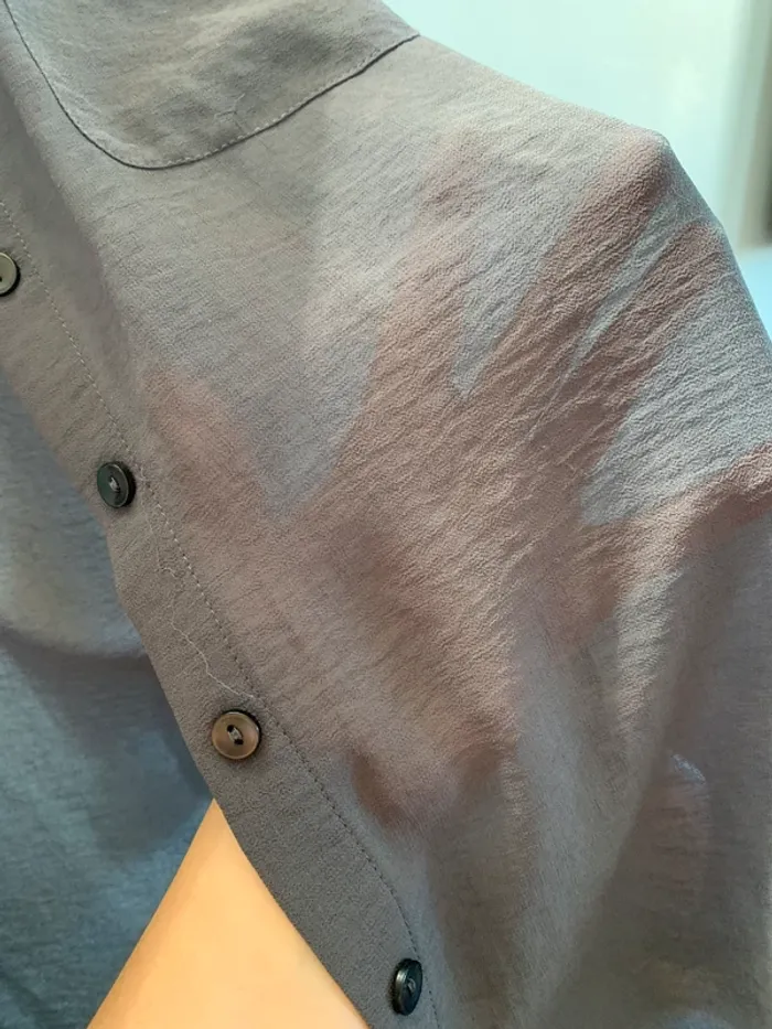 Chemise Asos grise - photo numéro 5
