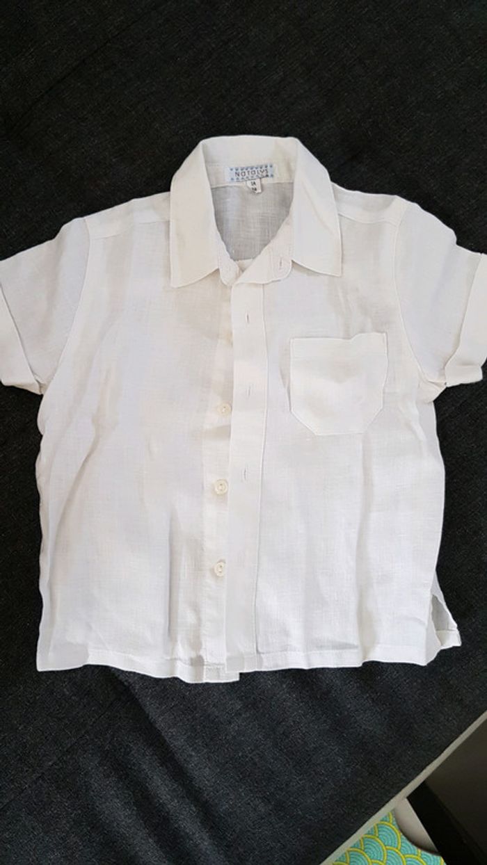 Chemise légère 12 mois natalys