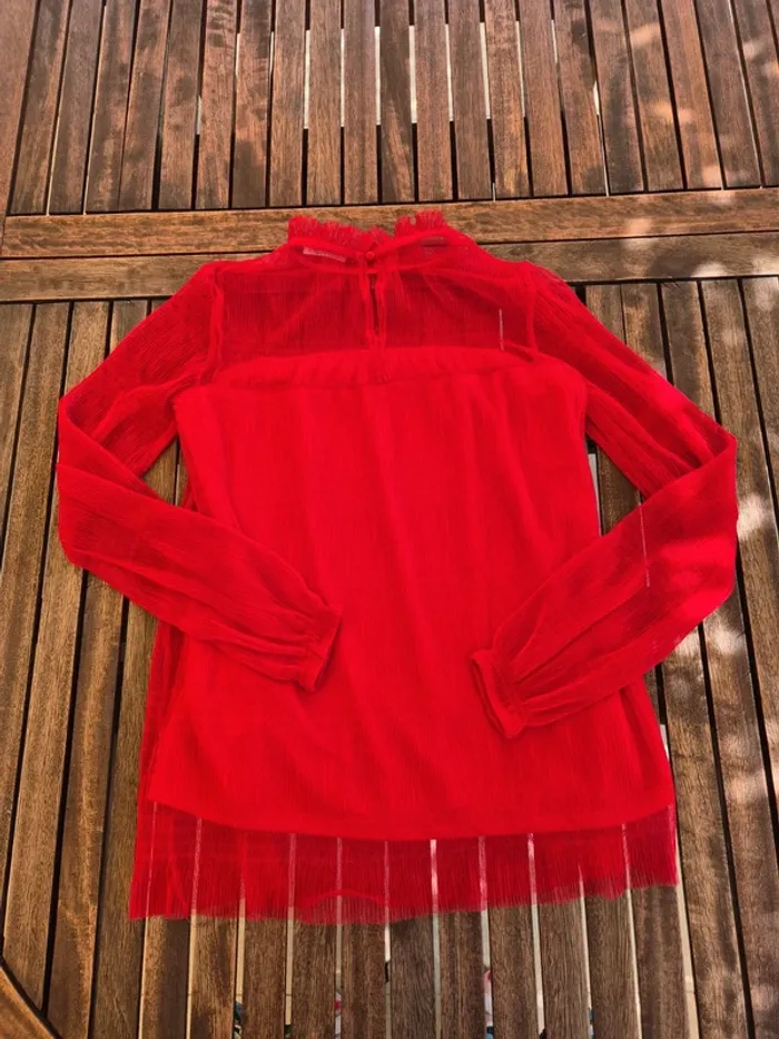 Blouse Mohito rouge T.36/38 - photo numéro 4