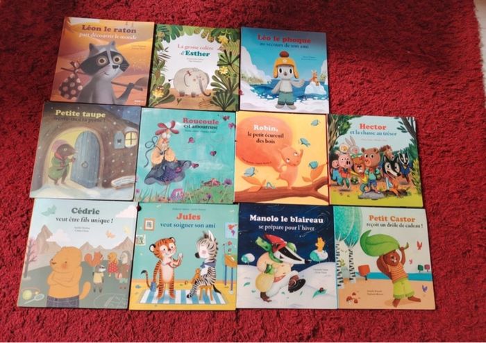 Lot 11 livres mes p’tits albums Auzou