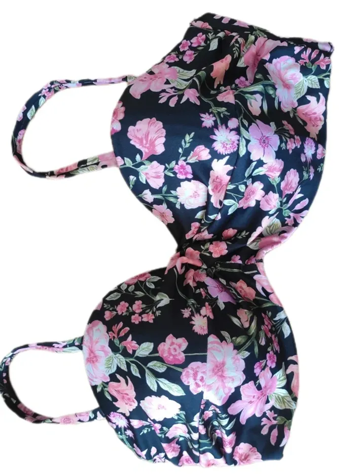 Maillot bustier fleuri H&M - Drop ça sent bon les vacances - photo numéro 12