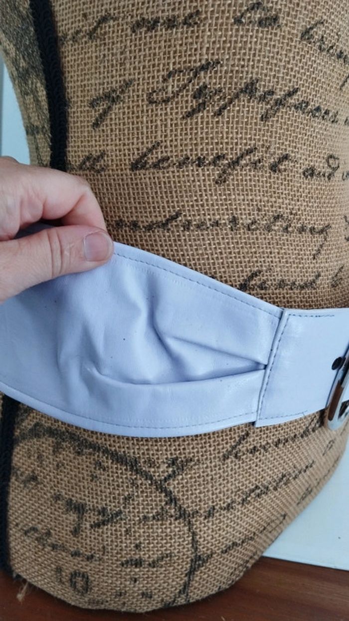 Ceinture souple lilas 85 cm femme - photo numéro 7