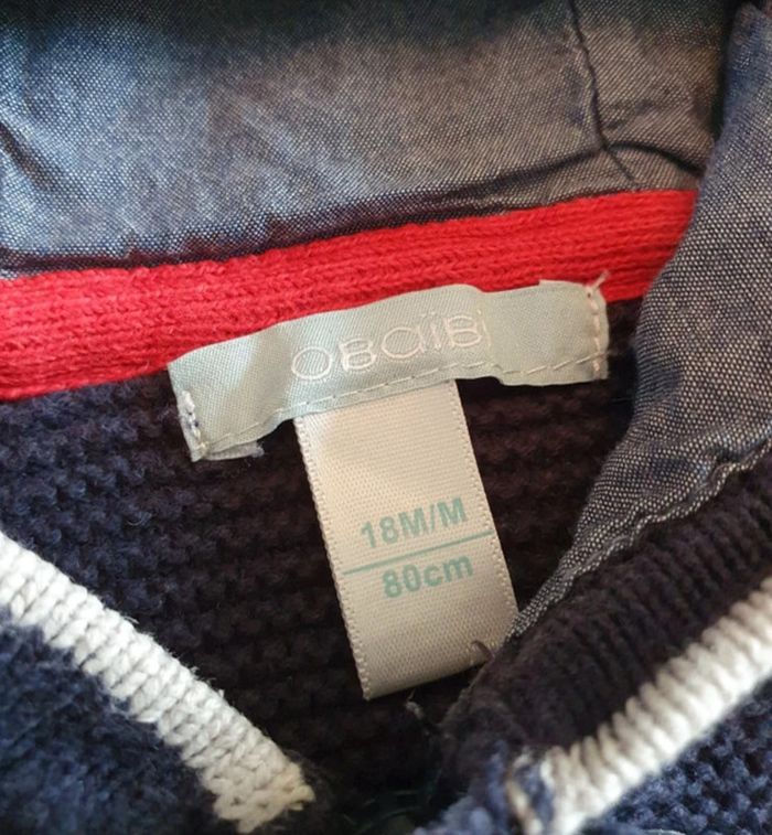 Gilet Obaibi 18 mois TBE - photo numéro 4