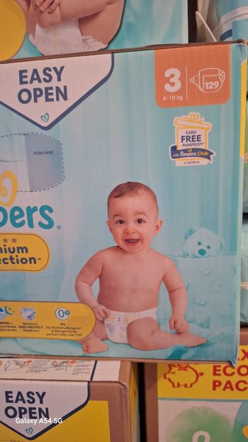 Pampers premium protection taille 3