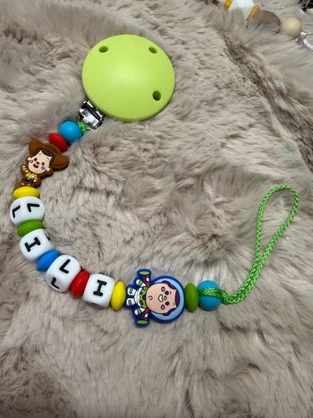 Attache tétine toy story