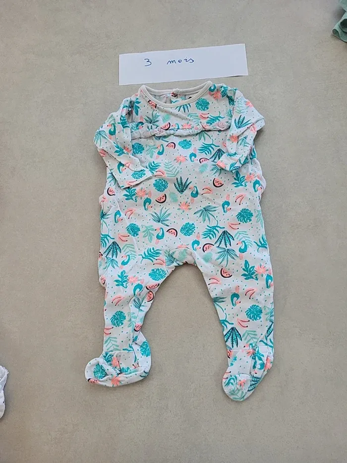 Lot 3 pyjamas été 3 mois - photo numéro 4