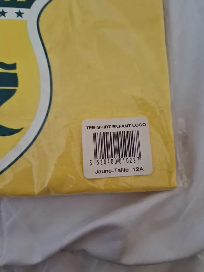 T-shirt enfant fc nantes neuf - photo numéro 2