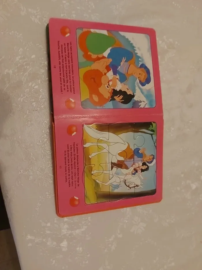 Livre 6 puzzles blanche neige - photo numéro 8