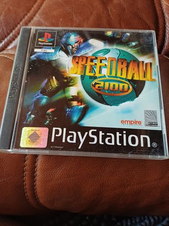 Jeu ps1  speedball 2100