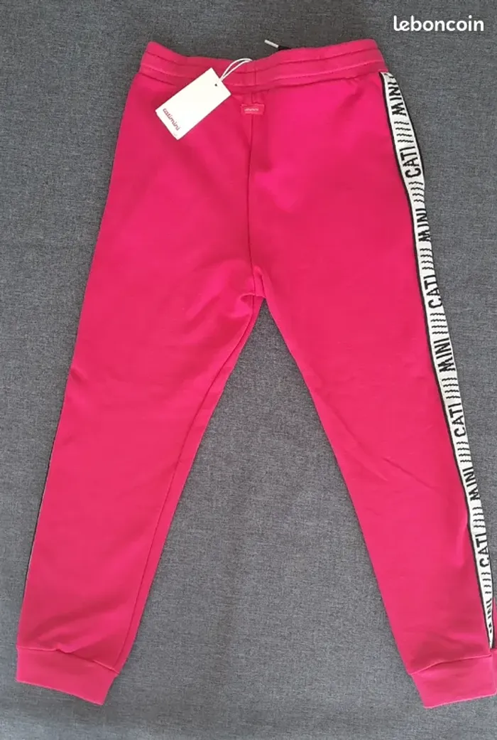 Pantalon Survêtement de marque CATIMINI Neuf Etiqueté Taille 10 Ans - photo numéro 3