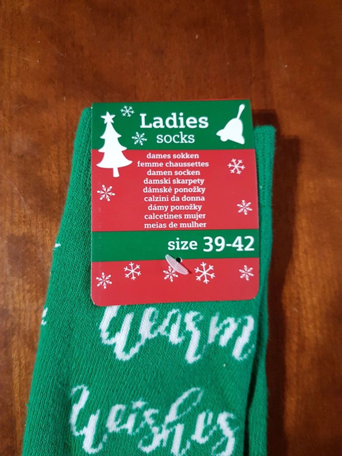 Chaussettes de noël 39-42 - photo numéro 4