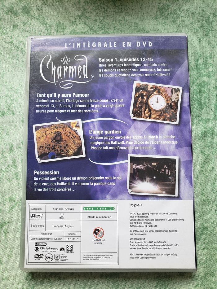Dvd Charmed saison 1 épisodes 13-15 - photo numéro 2