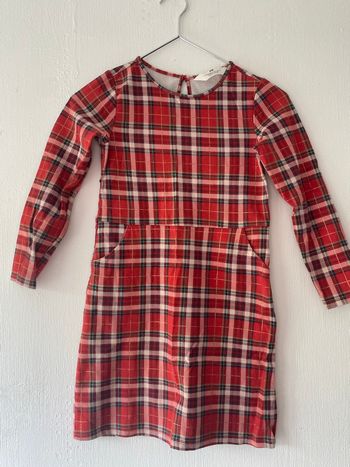 Robe a carreaux rouge 