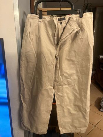 Pantalon chino beige