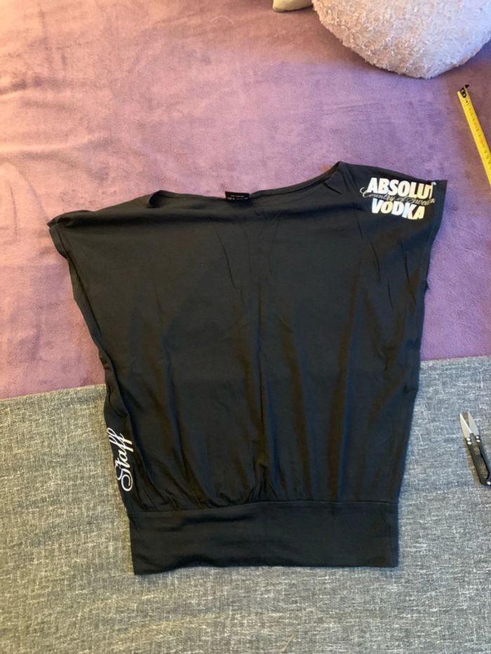 Tee-shirt publicitaire noir taille unique - photo numéro 8