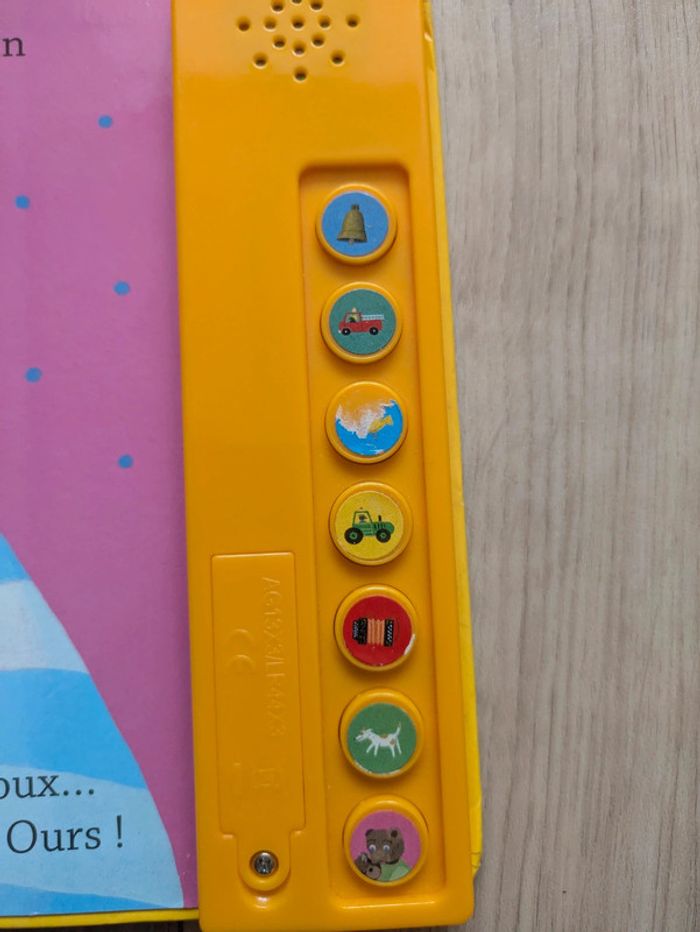 Livre sonore tout carton petit Ours Brun - photo numéro 9