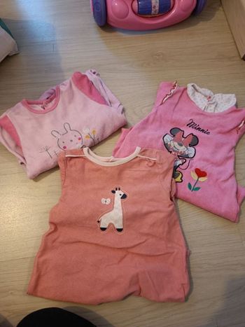 Lot de 3 pyjamas