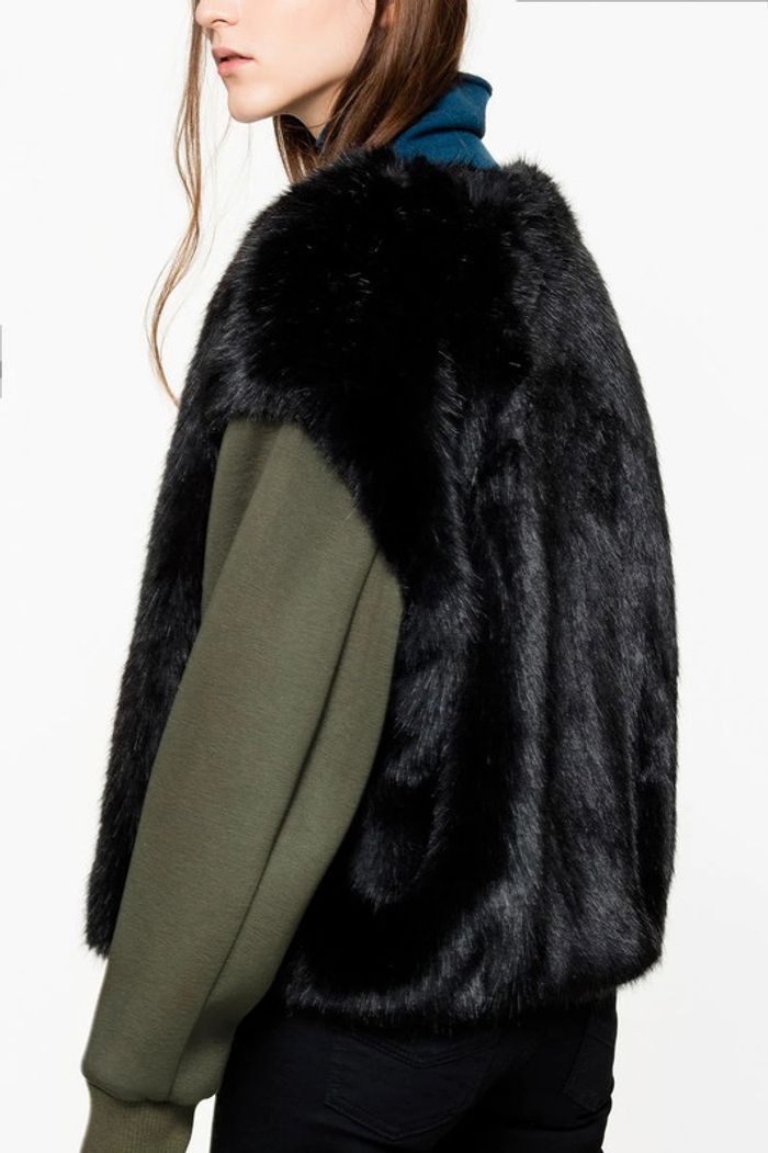 Blouson veste pour femme Zadig&Voltaire fausse fourrure taille L - photo numéro 15