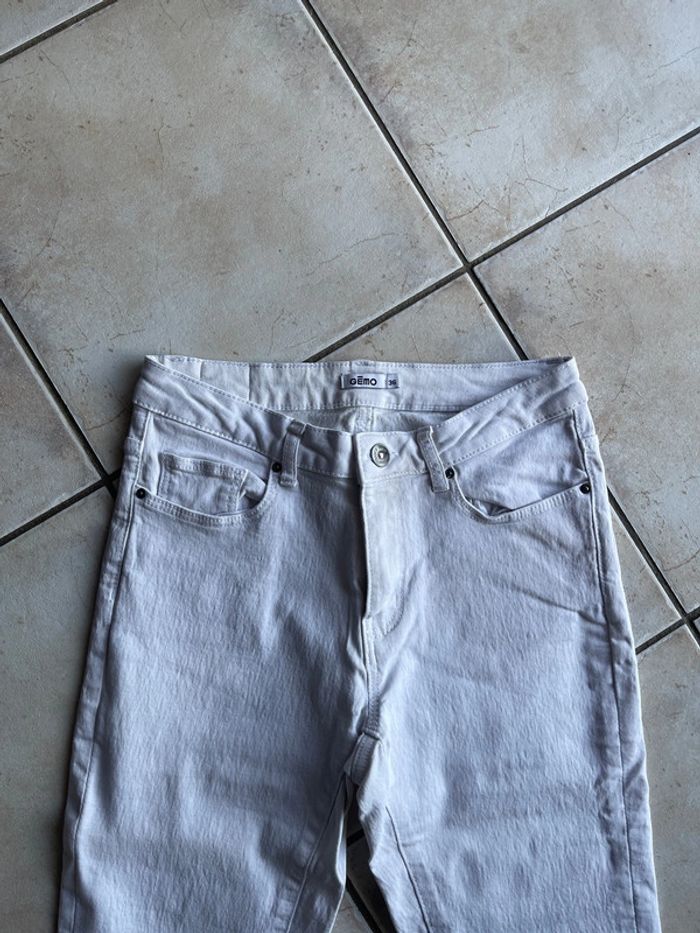 Pantalon blanc skinny - photo numéro 3