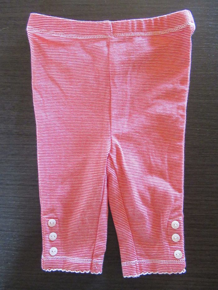 Legging / Pantalon fille Cyrillus 6 mois + don de vêtements - photo numéro 1