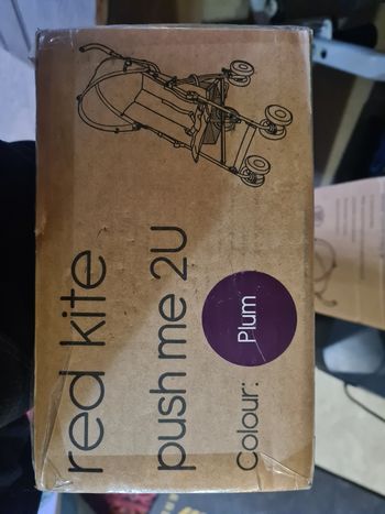 Poussette Canne RedKite couleur pourpre