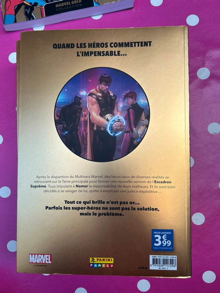 Lot de 5 Marvel livres Marvel gold collection les grands alliances - 6-7-8-9-10 - photo numéro 10