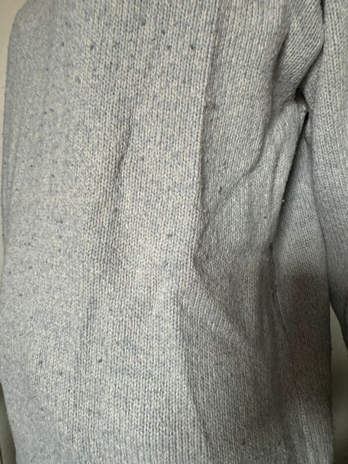 Pull bleu/gris - photo numéro 4
