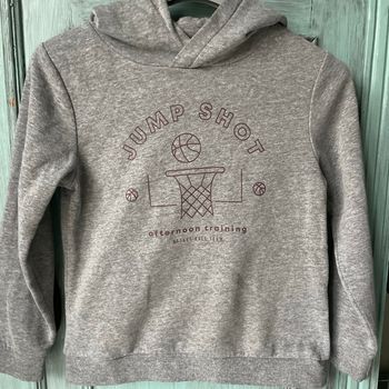 Sweat-shirt à capuche avec motifs