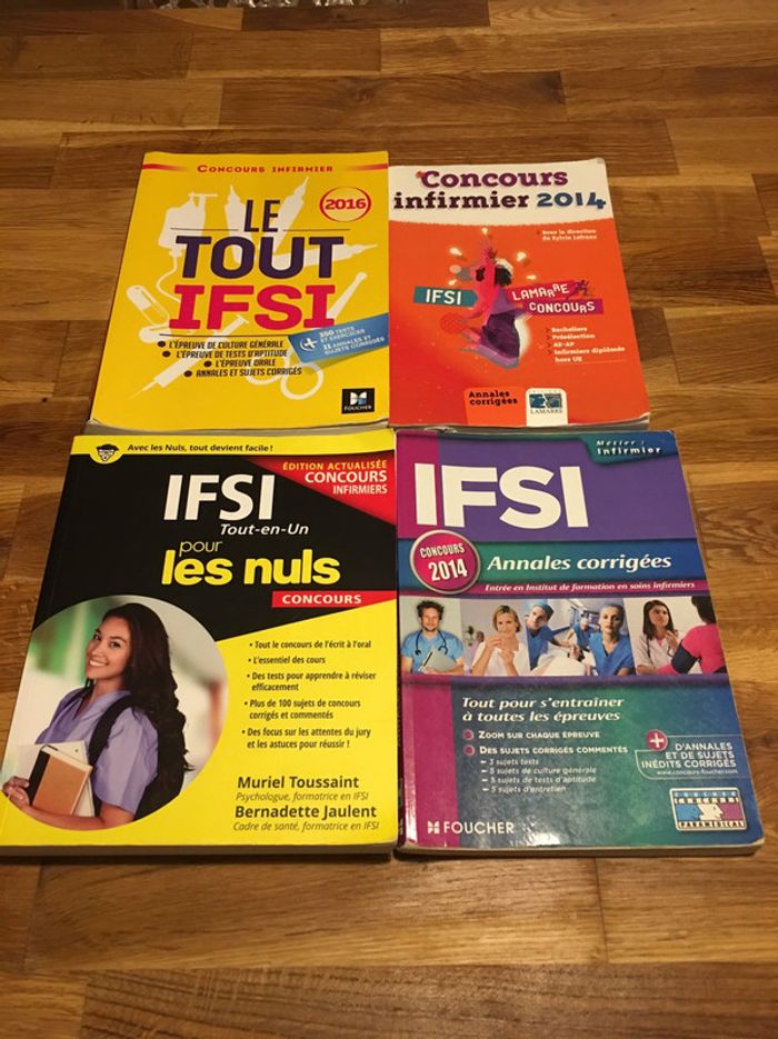 3 Livres ifsi