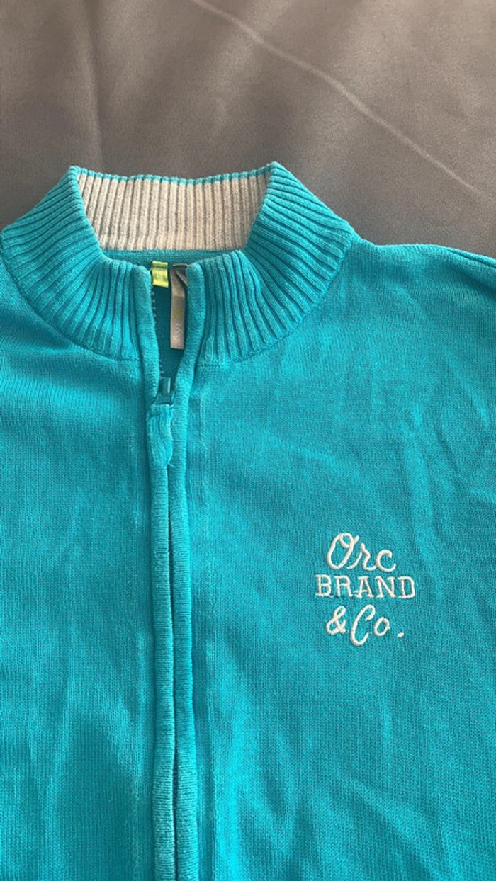 Veste zip bleu garçon 10 ans Orchestra - photo numéro 3