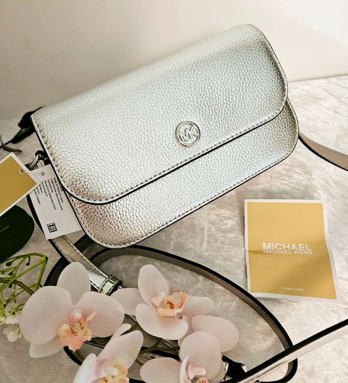 Sac argenté Michaël kors