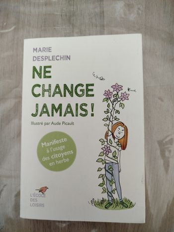 Livre ne change jamais