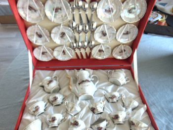 Coffret à café en porcelaine italienne – Service complet 12 personnes