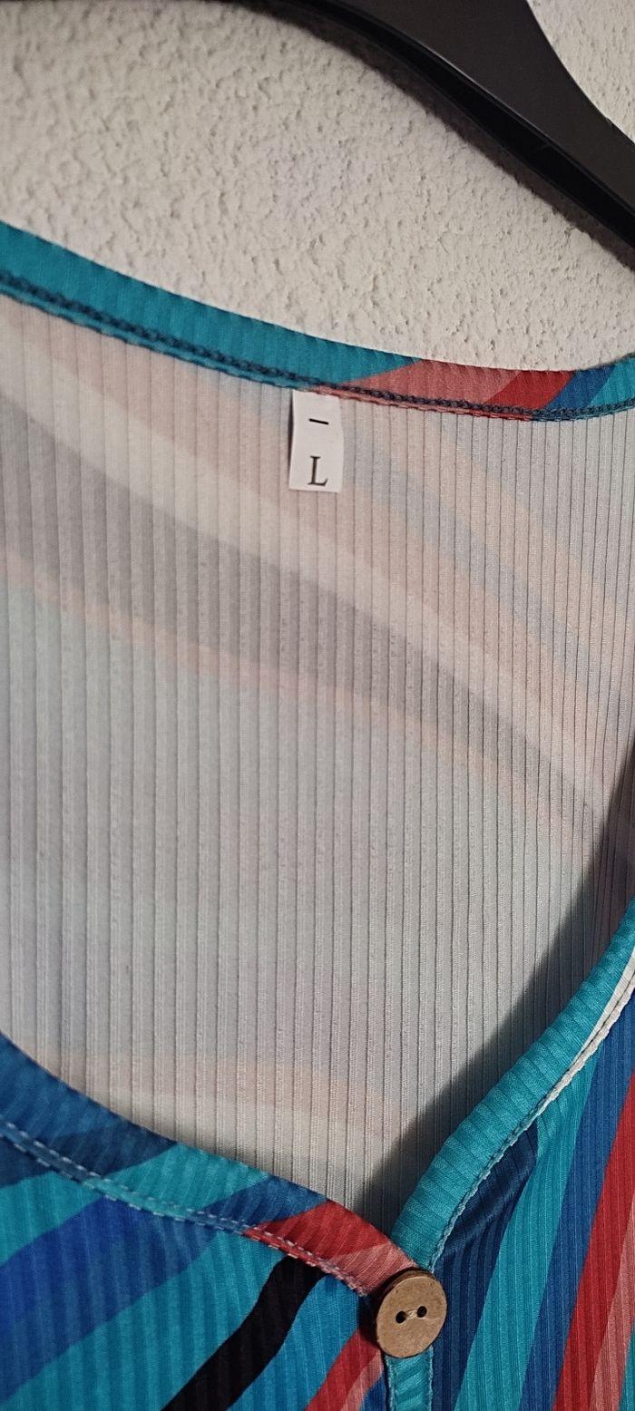 Débardeur rayé T 40/42 - photo numéro 3