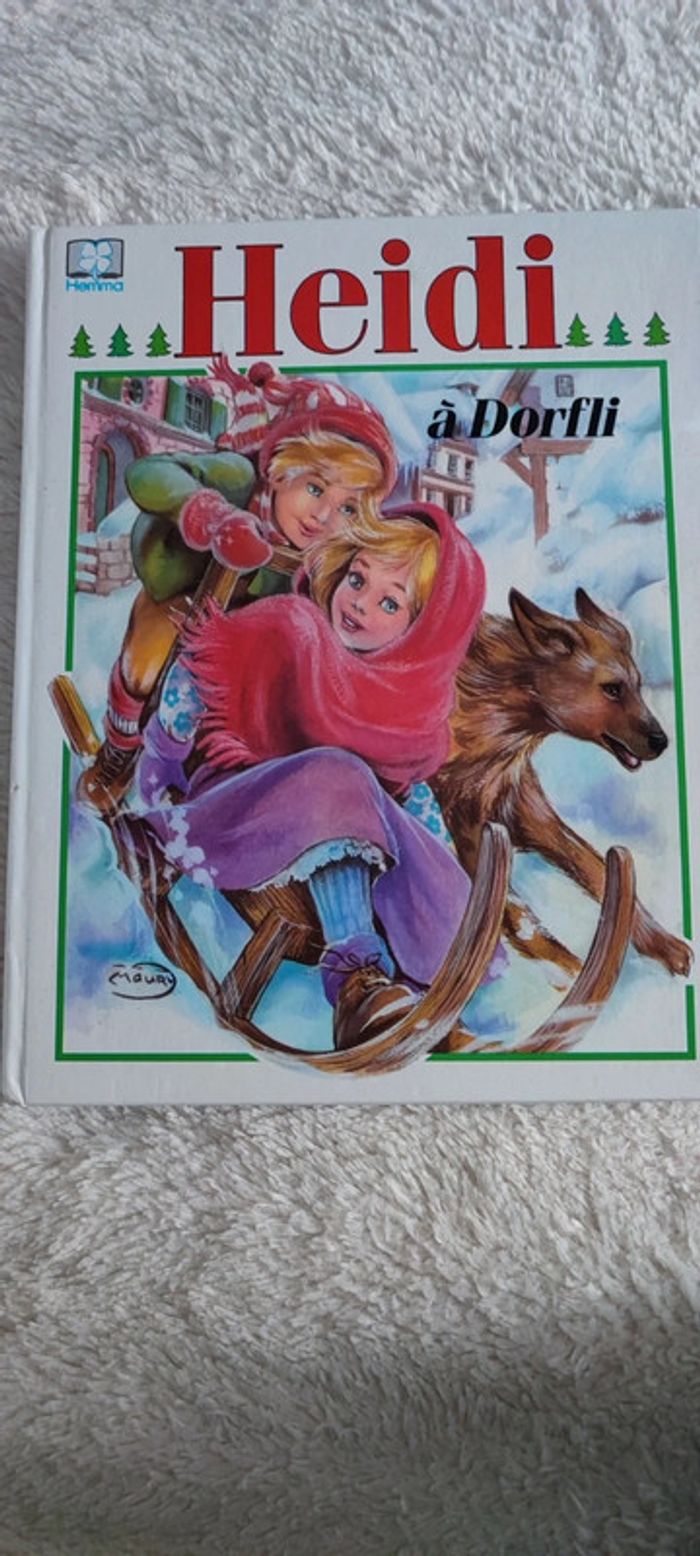 Livre Heidi à Dorfli