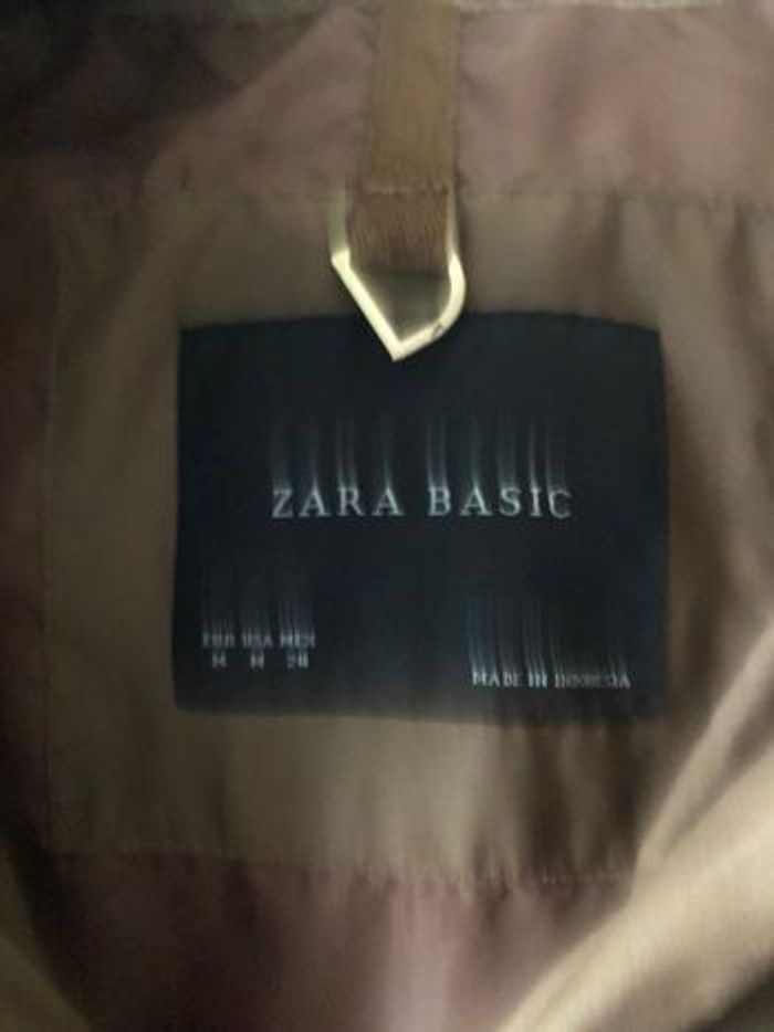 Zara -  Veste hiver marron - photo numéro 2